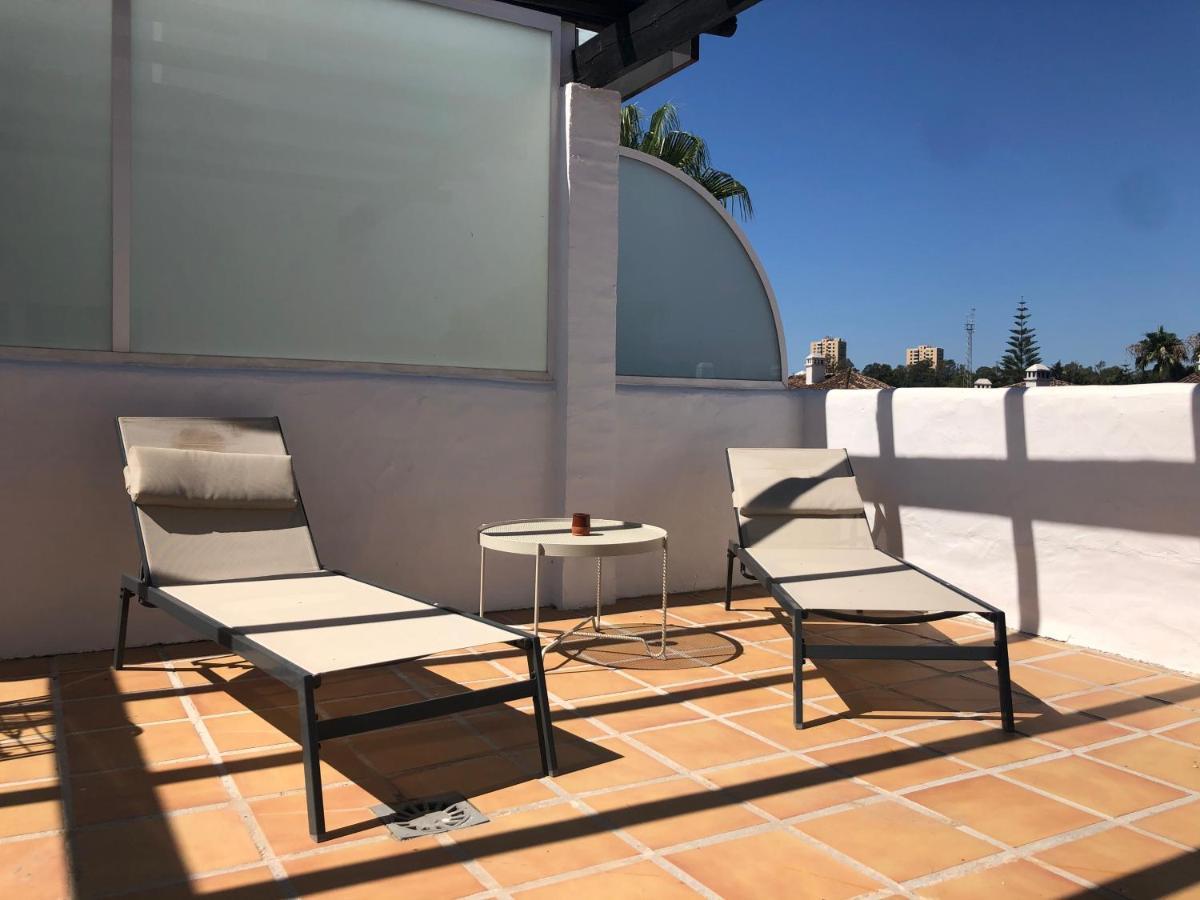 Ab Properties - Chic Duplex Penthouse - Puerto Banus - Golden Mile- Los Naranjos Marbella Kültér fotó