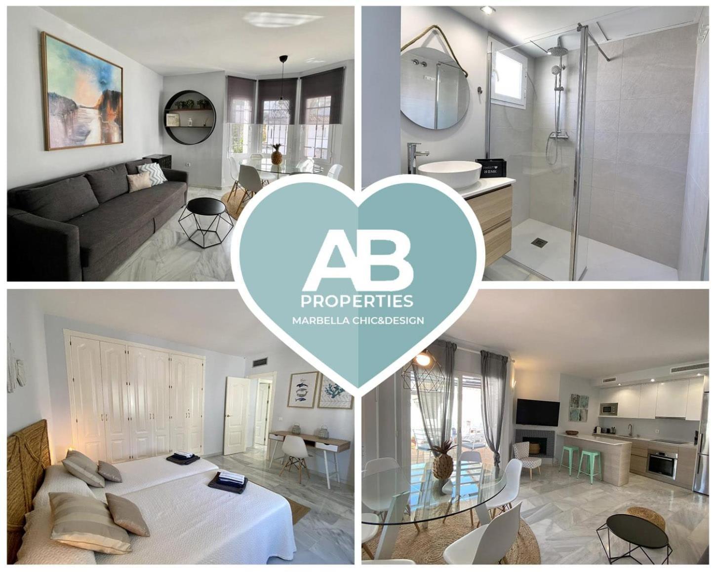 Ab Properties - Chic Duplex Penthouse - Puerto Banus - Golden Mile- Los Naranjos Marbella Kültér fotó
